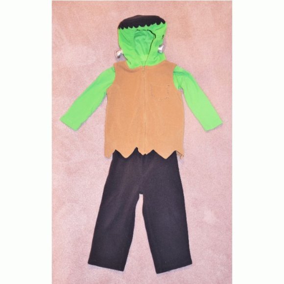 Carter's Other - Carter's Frankenstein Halloween Costume Toddler 3 pc set green black size 24m